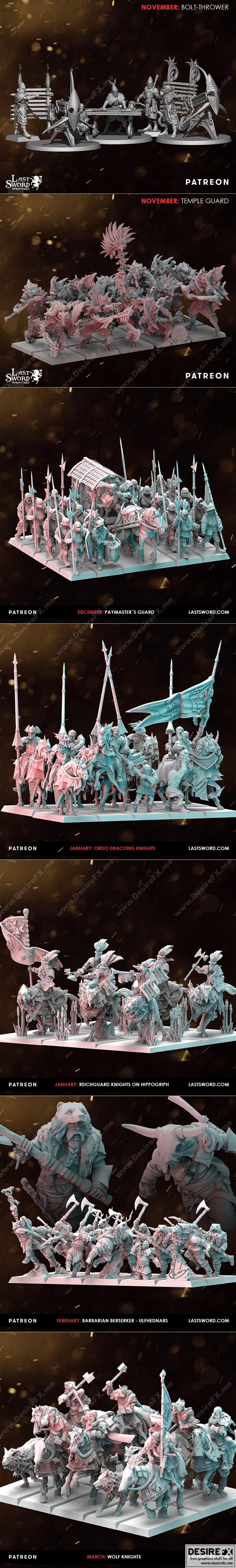 最后之剑 大包装 2021-2022 3D打印模型|Last Sword Big Pack 2021-22 – 3D Print Model STL