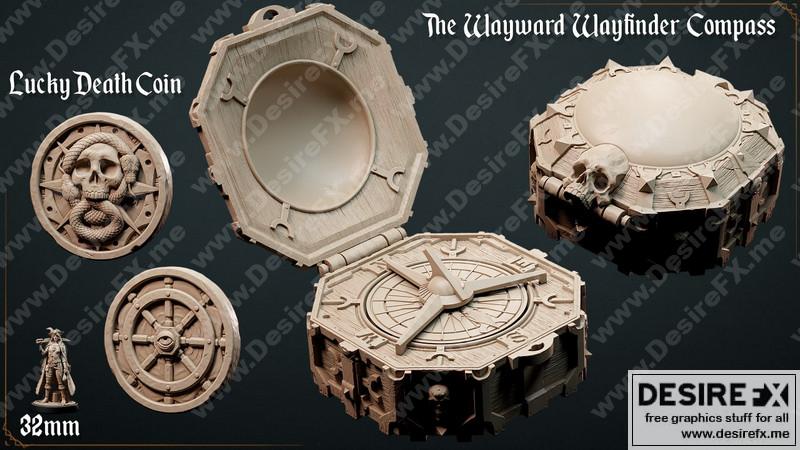 Loot Studios出品《Ahoy Coin》3D打印模型|Loot Studios Ship Ahoy Coin – 3D Print Model STL