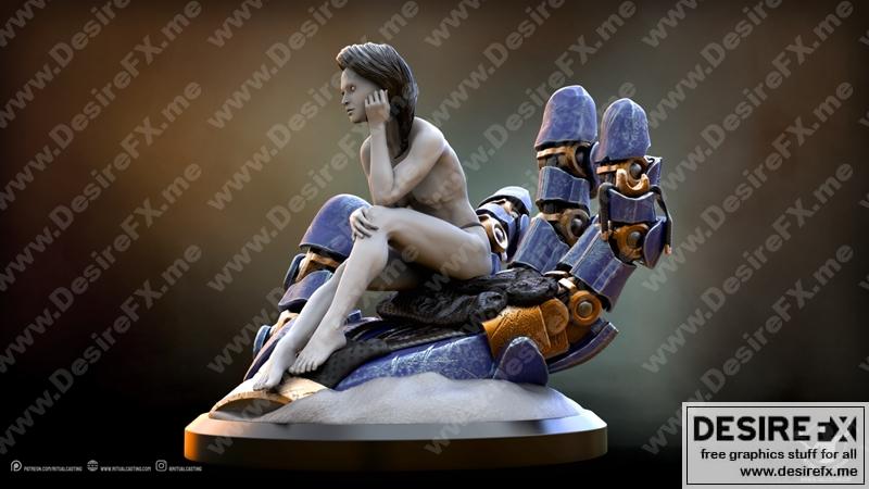 Ritual Casting十月2022新品发布——沙漠猎手埃里斯3D打印模型|Ritual Casting October 2022 Release – Eris, the Dune Hunter – 3D Print Model STL