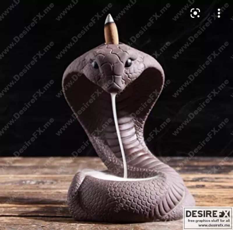 蛇形3D打印模型|Snake – 3D Print Model STL