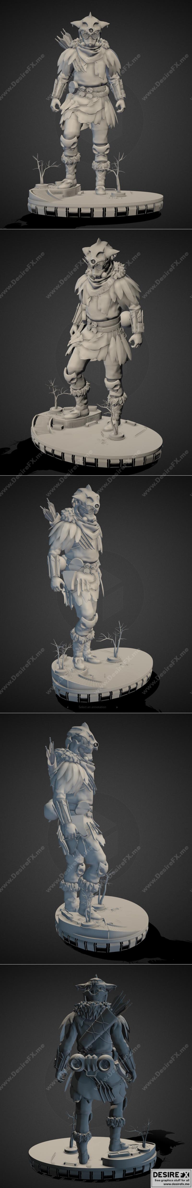 Apex Legends血hound youngblood 3D打印模型|Apex Legends Bloodhound Youngblood – 3D Print Model STL