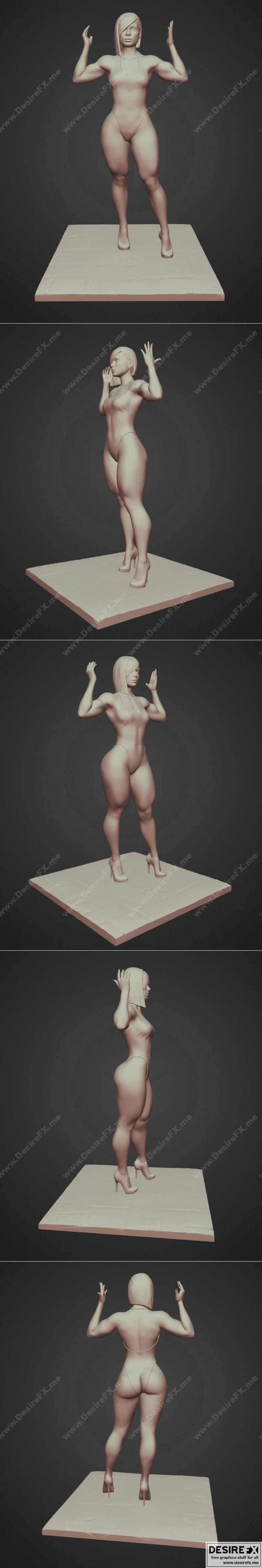 Nicole Body 3D打印模型|Nicole Body – 3D Print Model STL