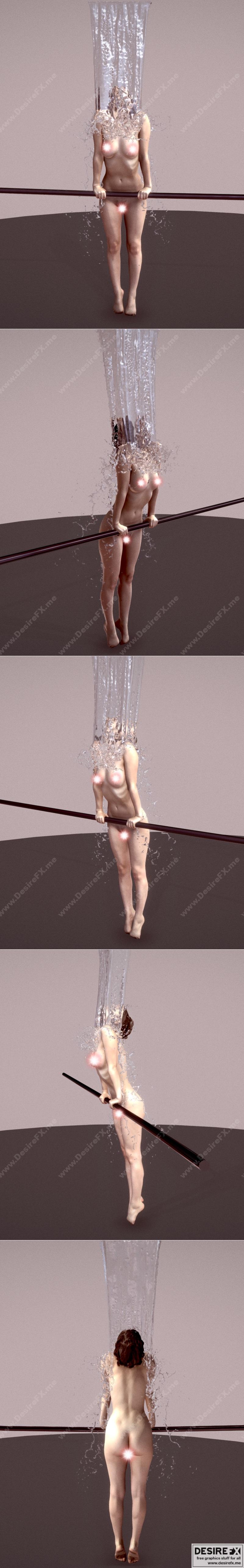 安妮瀑布 3D打印模型 STL|Anais Waterfall WIP – 3D Print Model STL