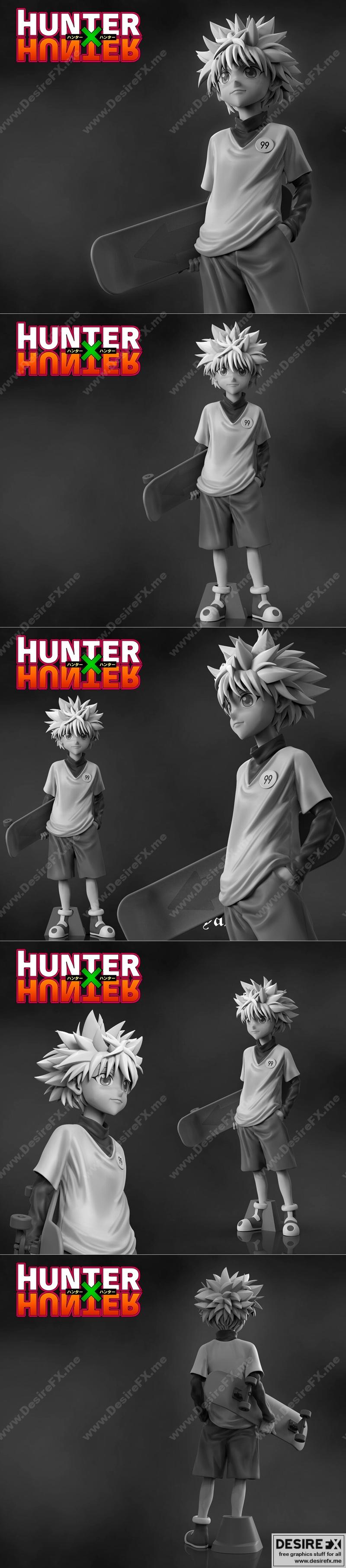 扎尔迪克家族·基鲁亚·3D打印模型|Killua Zoldyck – 3D Print Model STL