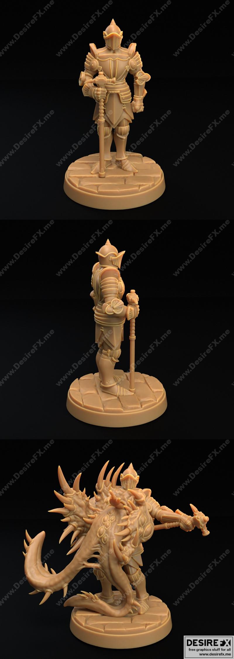 铠甲模仿者-锤子-3D打印模型|Armor Mimics – Hammer – 3D Print Model