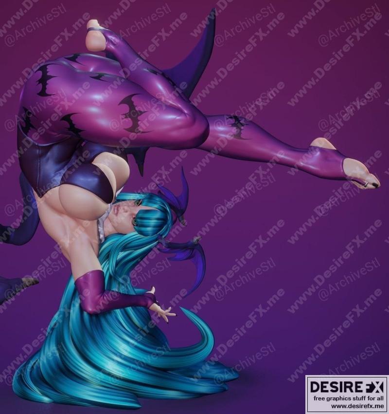 Morrigan 3D打印模型|Morrigan (Default) – 3D Print Model STL