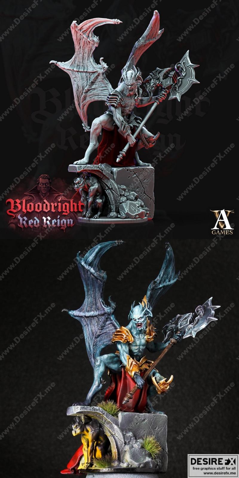 vampir老者姿势3D打印模型|Vampire Elder Pose 3 – 3D Print Model