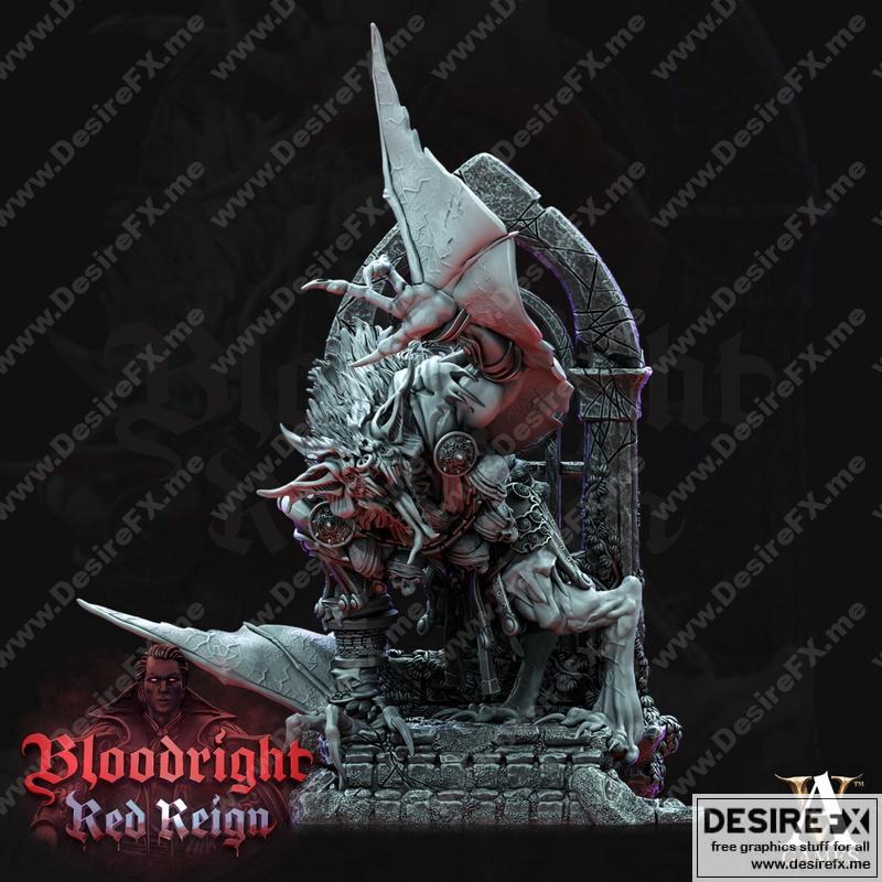 吸血鬼疫气姿态 3D打印模型|Vampire Miasma Pose 2 – 3D Print Model