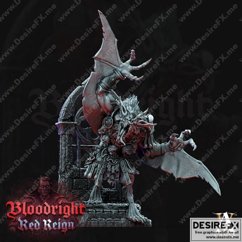 吸血鬼疫气姿势1——3D打印模型|Vampire Miasma Pose 1 – 3D Print Model