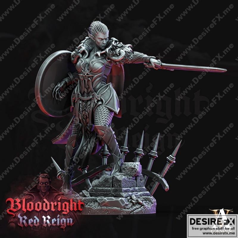 莉莉丝之女 姿势1 3D打印模型|Daughter of Lilith Pose 1 – 3D Print Model