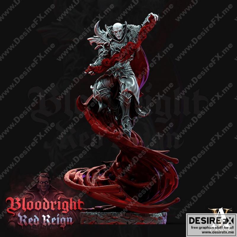 血cloak姿势4 3D打印模型|Bloodcloak Pose 4 – 3D Print Model