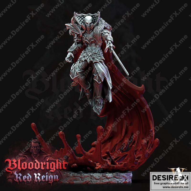 血色斗篷姿态 3D打印模型|Bloodcloak Pose 2 – 3D Print Model