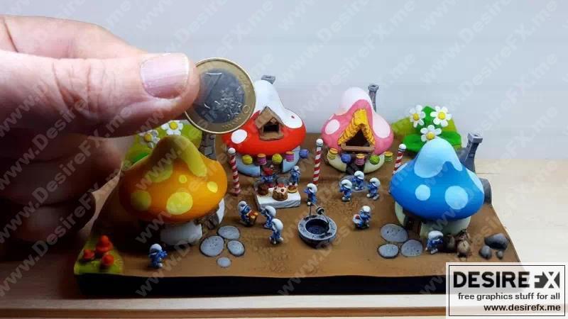 Smurfs - 3D打印模型|Smurfs – 3D Print Model STL