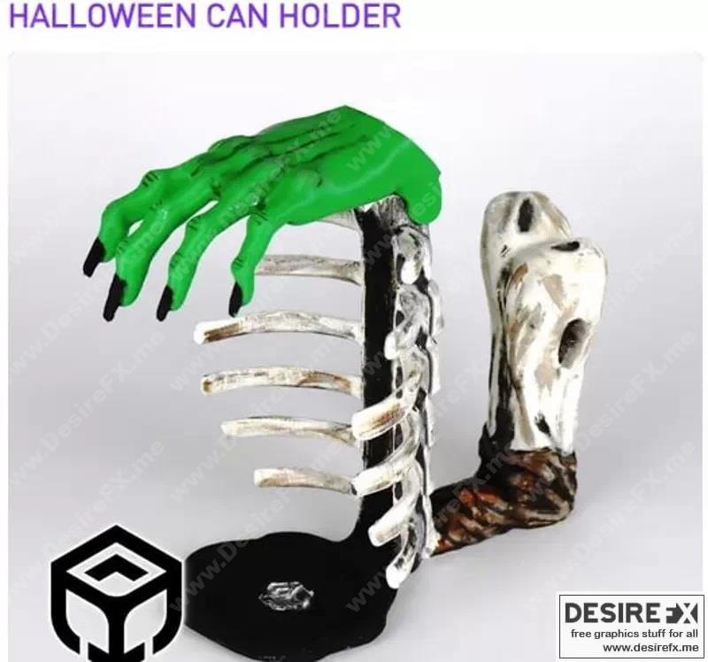 万圣节装饰架 - 3D打印模型|Halloween Can Holder – 3D Print Model STL