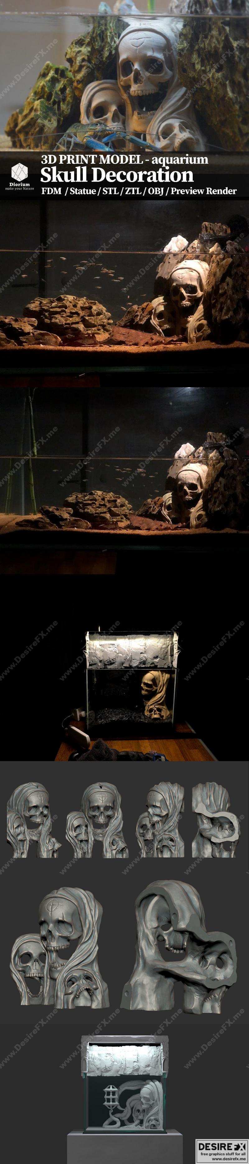 Skull Island 3D打印模型|Skull island – 3D Print Model STL