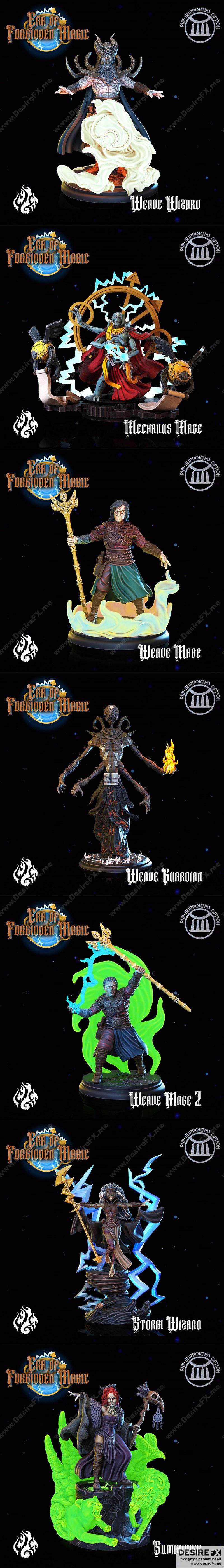 禁咒神forge—— forbidden magic时代 3D打印模型|Crippled God Foundry – Era of Forbidden Magic March 2022 – 3D Print Model STL