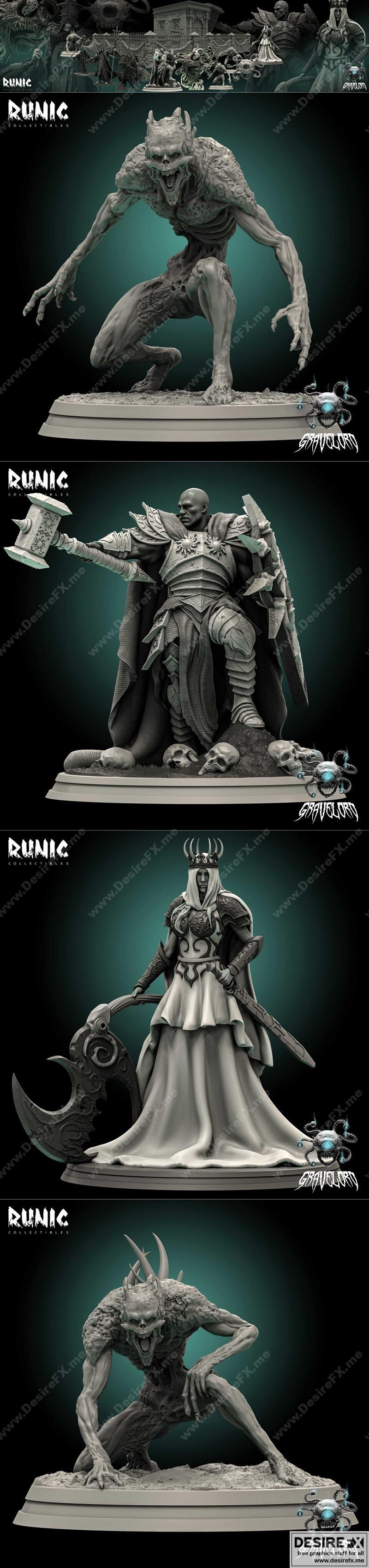 瑞克和莫蒂3D打印模型STL|Runic Collectibles April 2022 – 3D Print Model STL