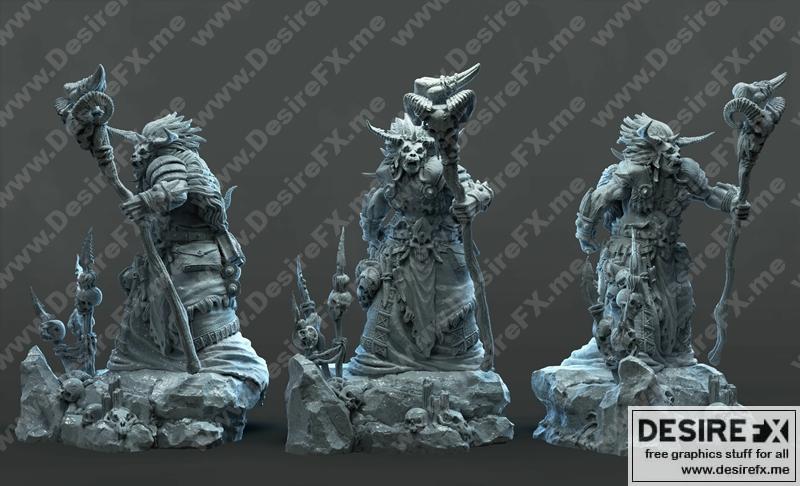 奥术军团 3D打印模型 STL|Orc Horde – 3D Print Model STL