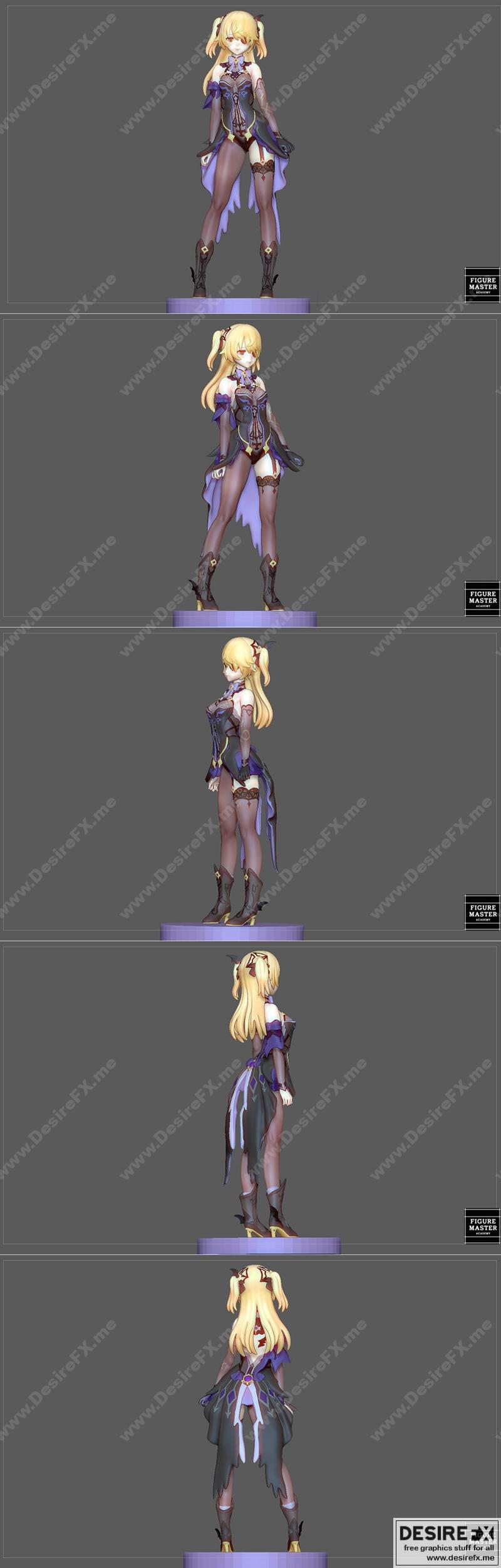 Fischl v4 3D打印模型|Fischl v4 – 3D Print Model STL