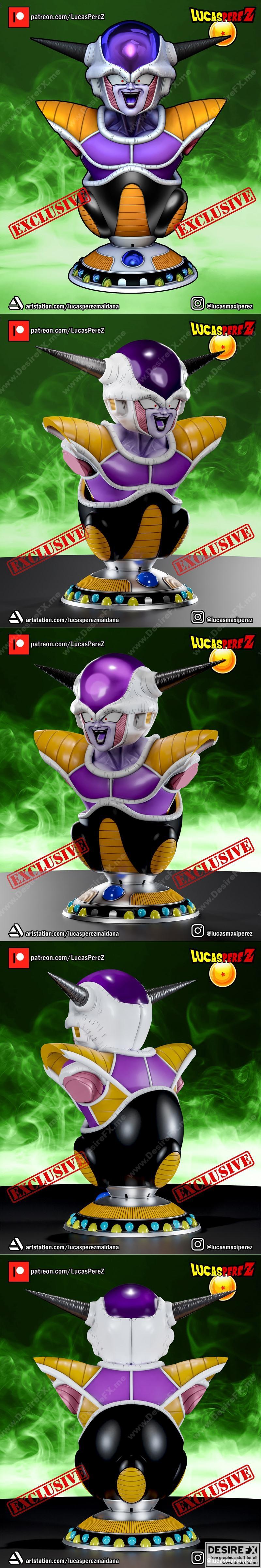 FREEZER 3D打印模型 - 原始形态躯干|FREEZER PRIMERA FORMA BUSTO – 3D Print Model STL