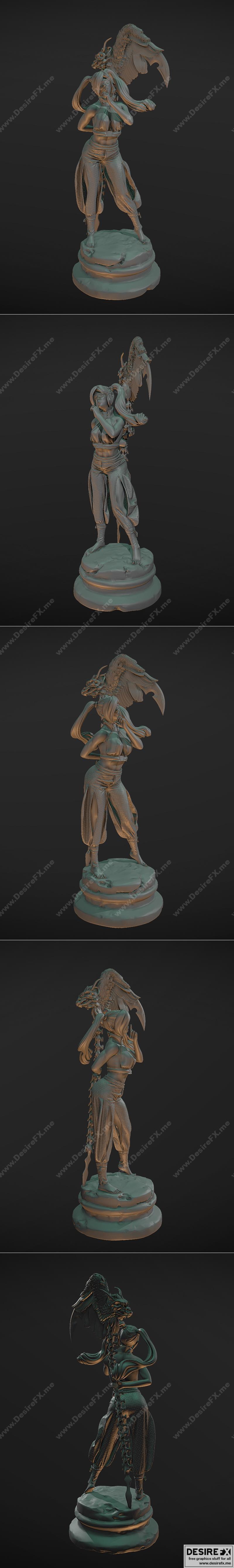 沉默——3D打印模型|Silent – 3D Print Model STL