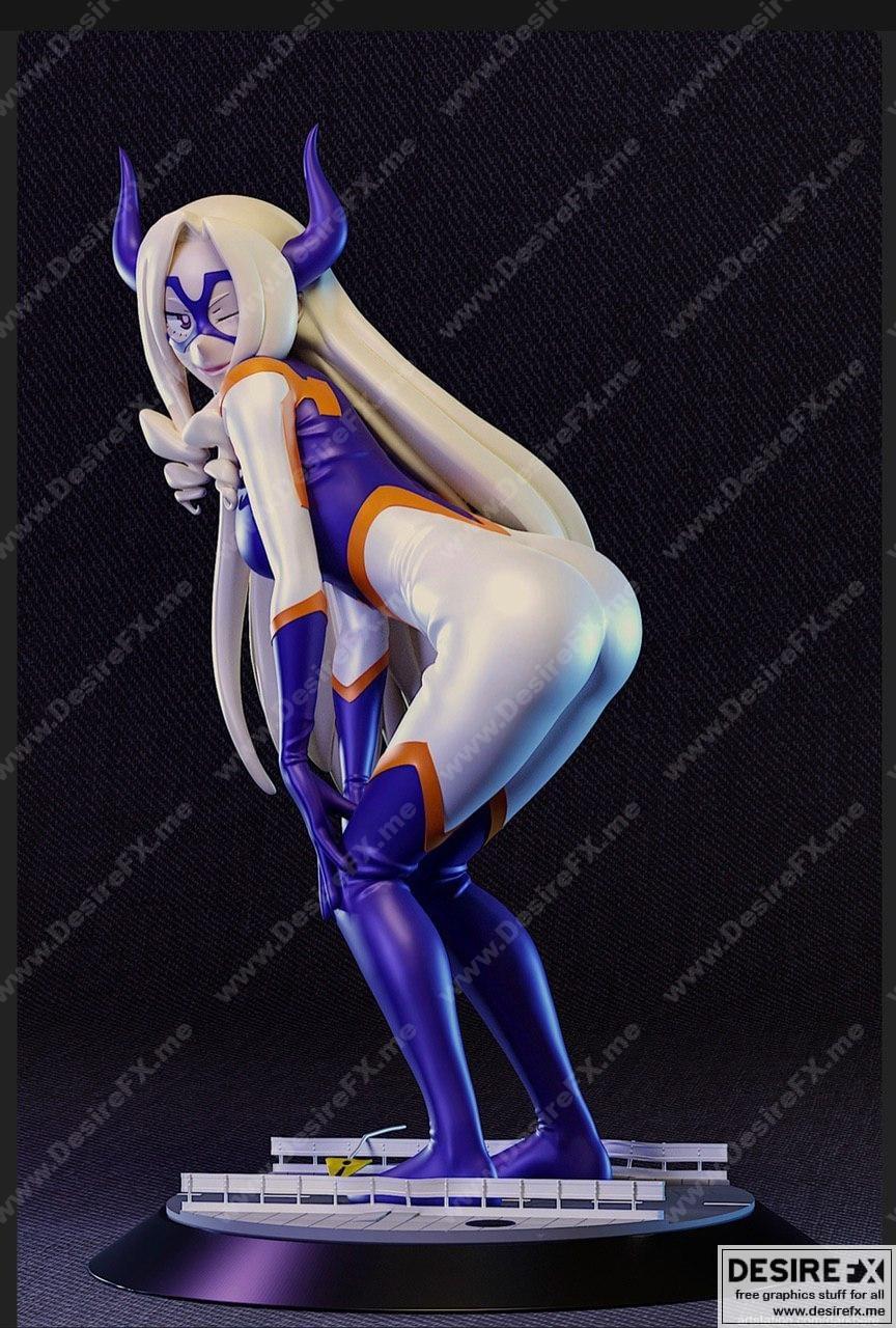 我的英雄学院 3D打印模型 莫娜·塔克|Mt.Lady My Hero Academia – 3D Print Model STL