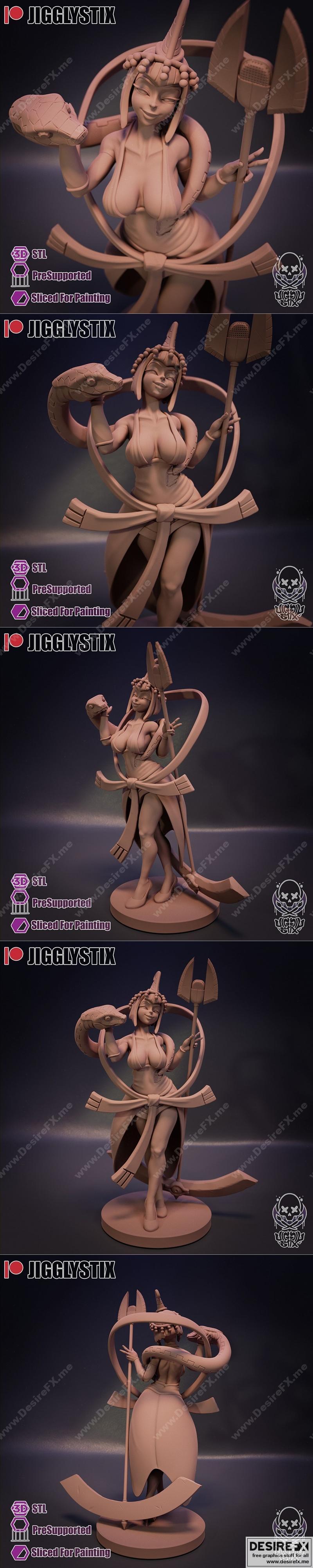 Skullgirls Eliza 3D打印模型|Skullgirls – Eliza – 3D Print Model STL