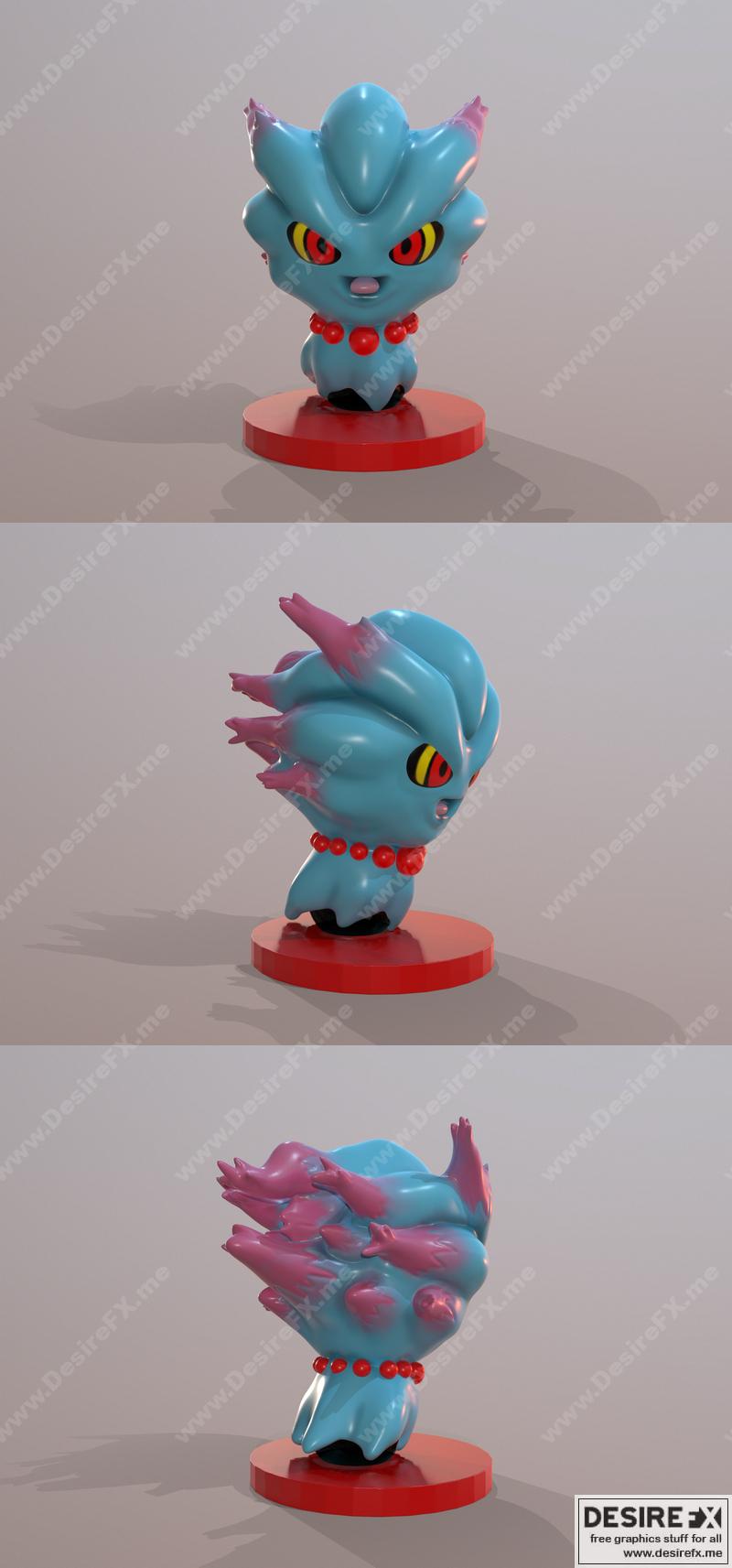 宝可梦 米德雷夫斯 3D打印模型|Pokemon Misdreavus – 3D Print Model