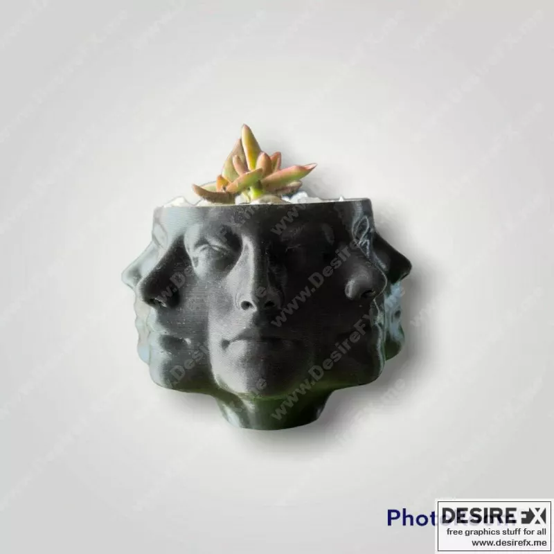 精致3D打印模型：PRETTY POT FACES角色形象复刻|PRETTY POT FACES – 3D Print Model STL