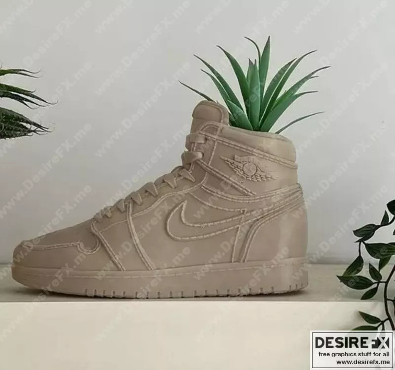 Nike Pod 3D打印模型|Nike pot – 3D Print Model STL