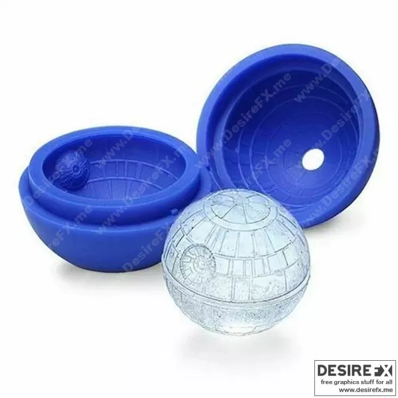 星战死星 3D打印模型|DeathStar – Star Wars – 3D Print Model STL