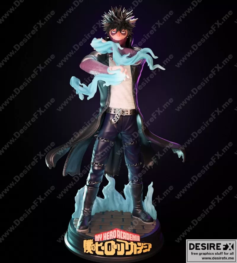 Dabi的3D打印模型：我的英雄学院|Dabi – Boku no Hero Academia 2
