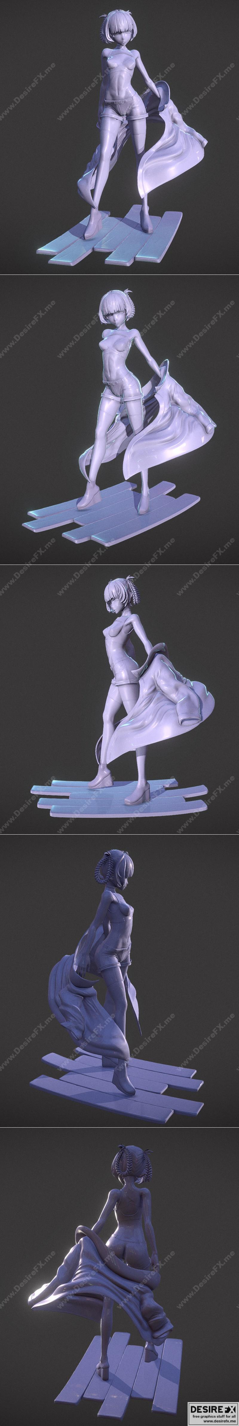 纳津娜·纳纳库萨 3D打印模型|Nazuna Nanakusa fanart sculpt – 3D Print Model STL