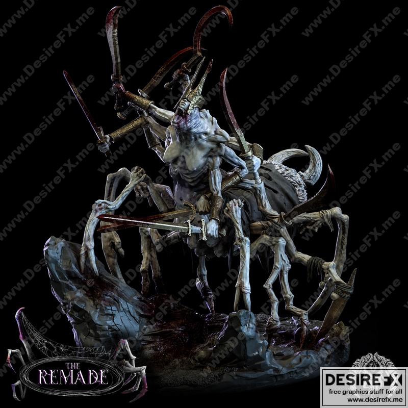 Fleshsmith的 daughter 3D打印模型|Fleshsmith’s Daughter 2 – 3D Print Model