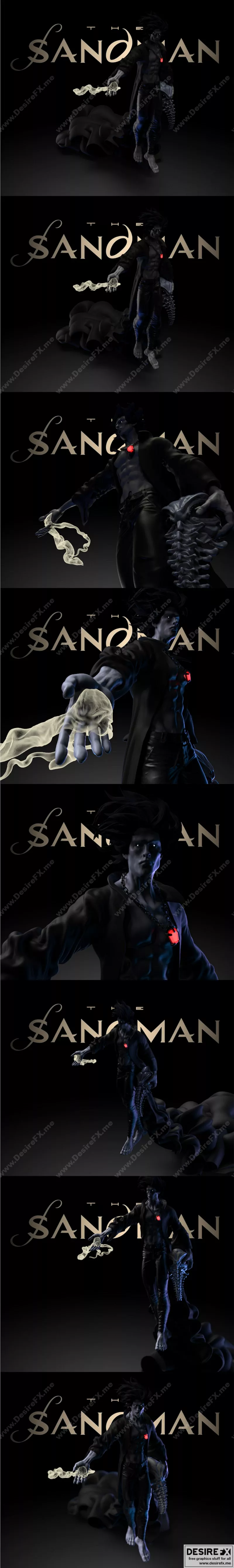 沙人——3D打印模型|The Sandman – 3D Print Model STL