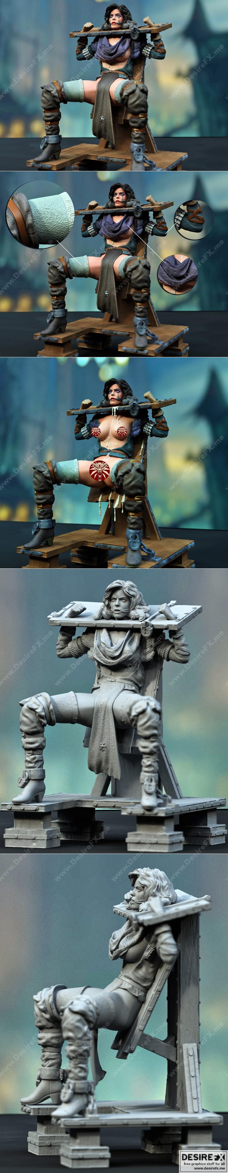 魔法师 - 3D打印模型|Sorcerer – 3D Print Model STL