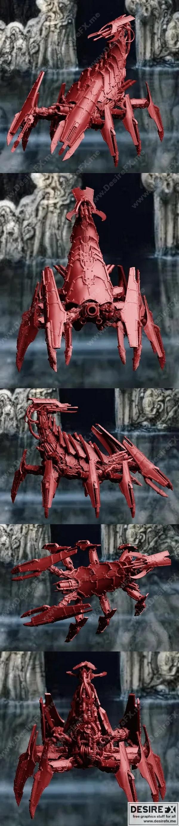 斯科波诺克机械人 3D打印模型|Scorponok the Corney Robot – 3D Print Model