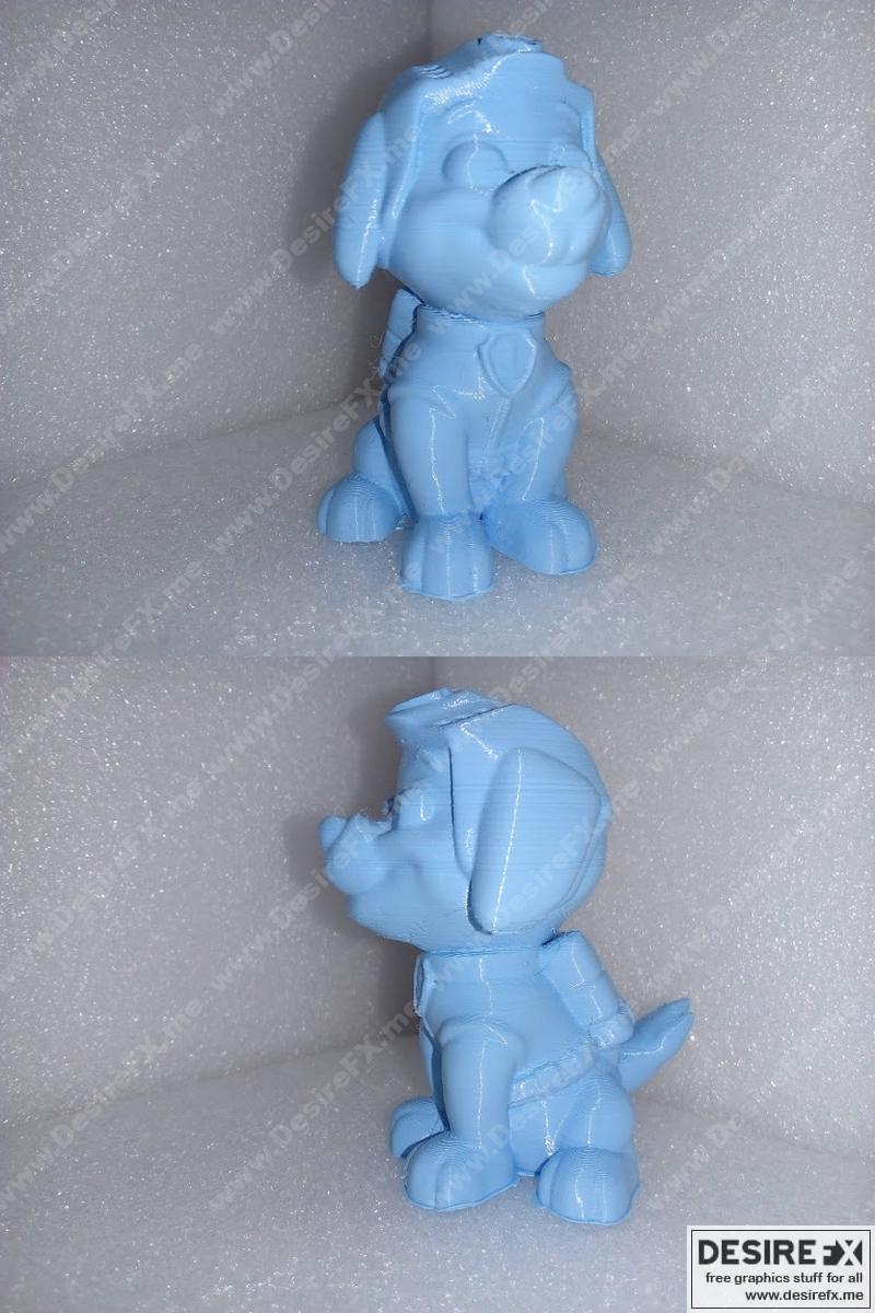 PAW Patrol《祖玛》3D打印模型|PAW Patrol Zuma – 3D Print Model