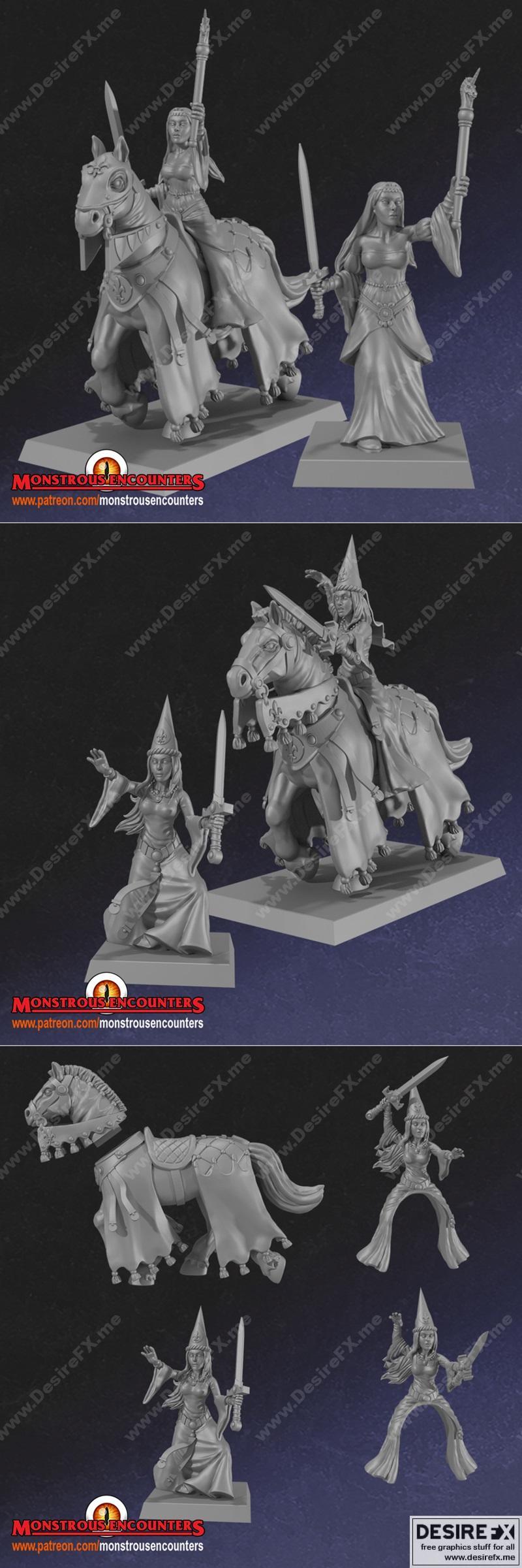 布列塔尼少女 v1-2 3D打印模型|Breton Damsel v1-2 – 3D Print Model STL