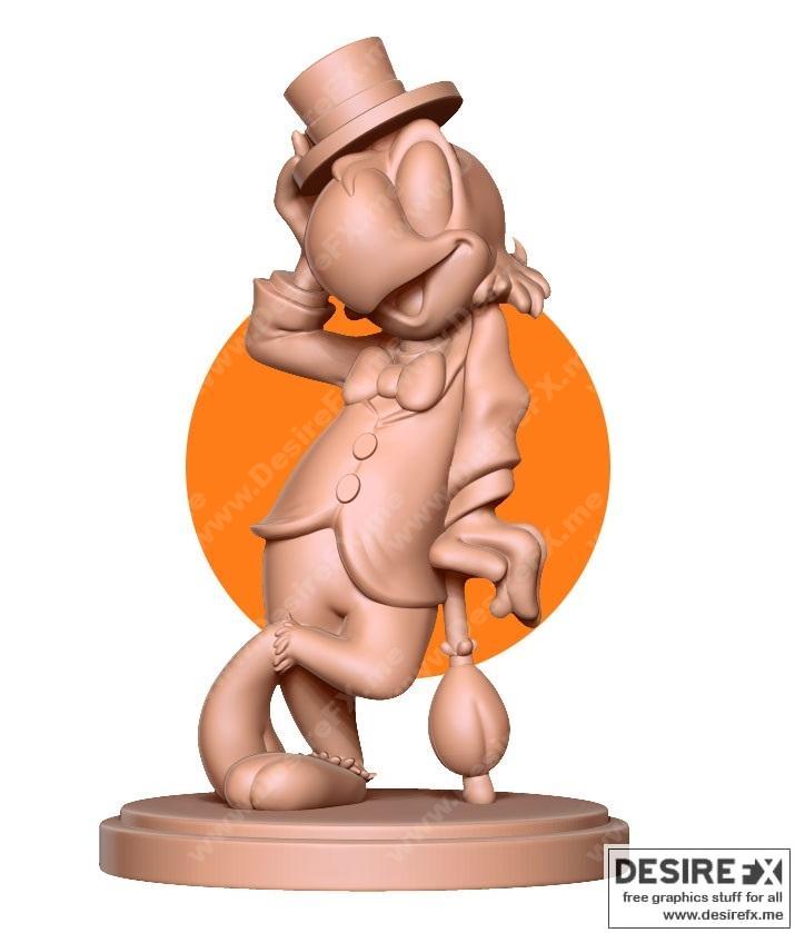 泽卡里oca - 3D打印模型 - 动漫游戏角色模型|Ze Carioca – 3D Print Model STL