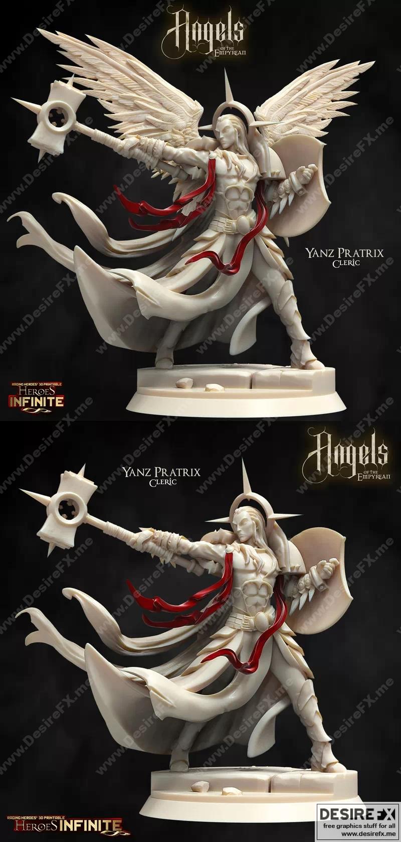 Yanz Pratrix 3D打印模型：圣职者|Yanz Pratrix Cleric – 3D Print Model STL