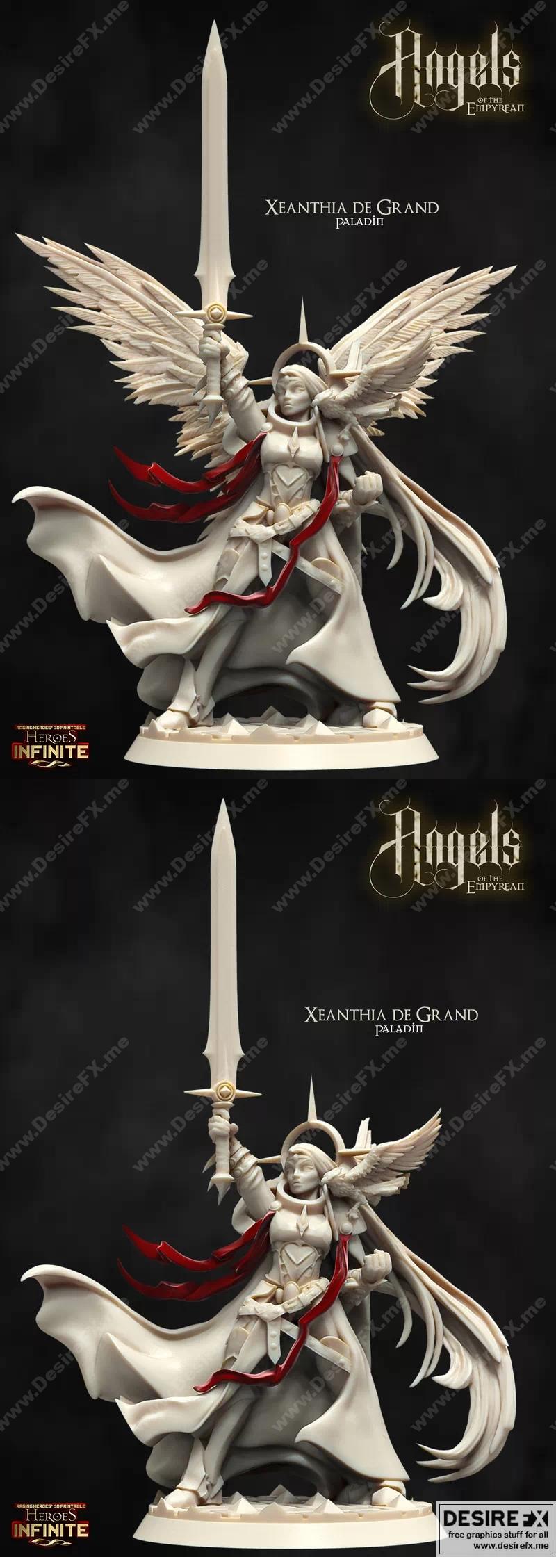 Grand Paladin Xeanthia 3D打印模型|Xeanthia de Grand Paladin