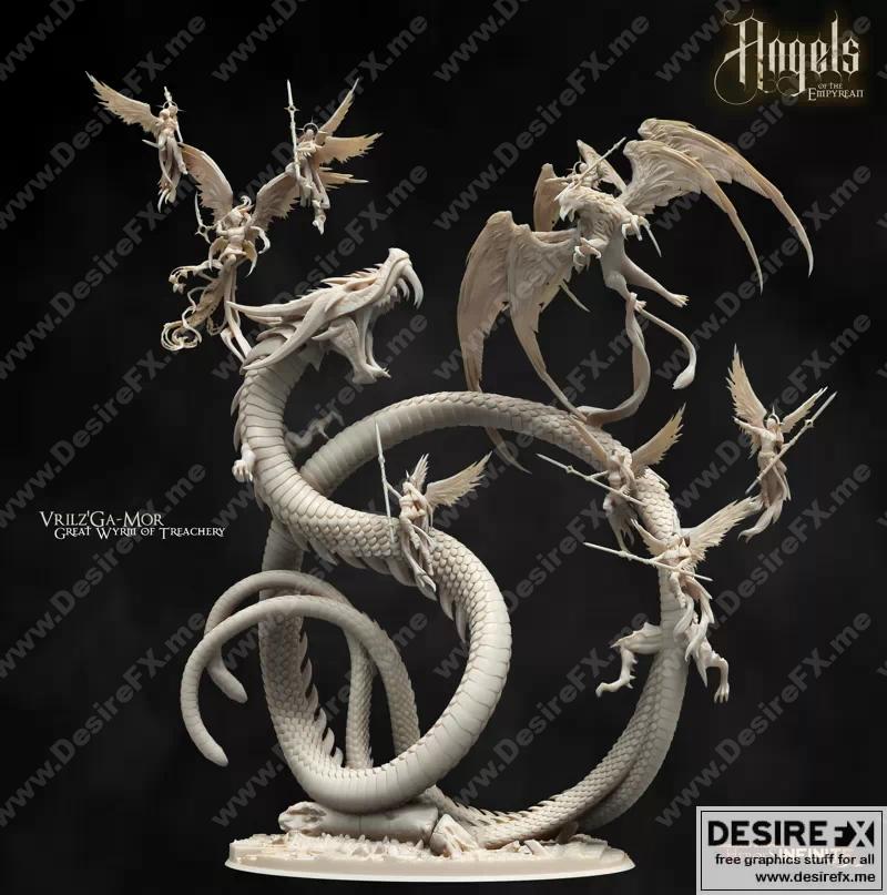 Vrilz Ga-Mor 3D打印模型|Vrilz Ga-Mor – 3D Print Model STL