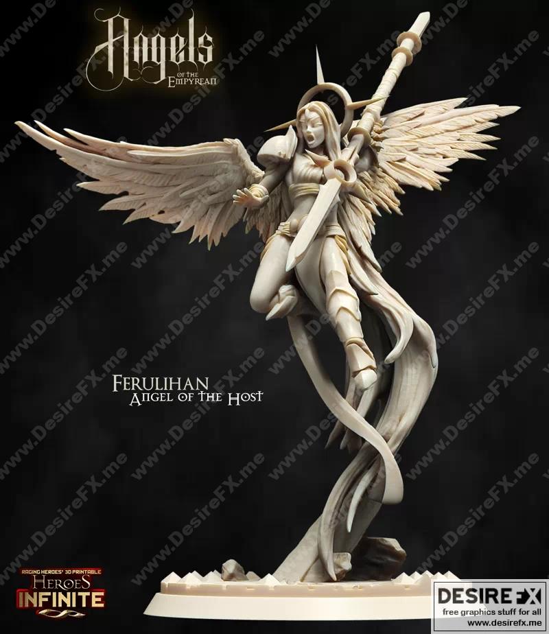 Ferulihan – 3D打印模型：动漫角色立体造型|Ferulihan – 3D Print Model STL