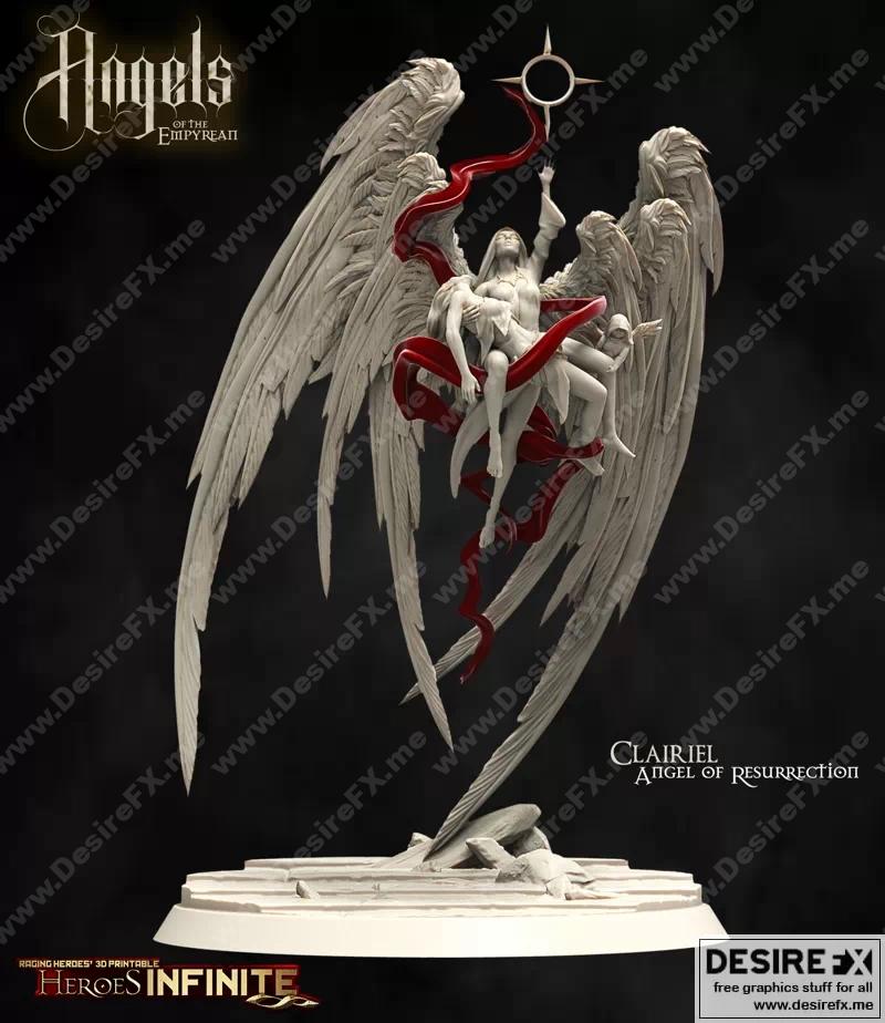 克拉伊尔复活 3D打印模型|Clairiel Resurection – 3D Print Model STL