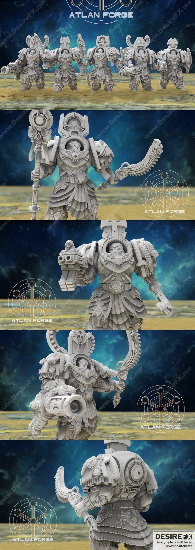 埃及神明内赫巴库 3D打印模型 STL|Aegyptian Nehebkau – 3D Print Model STL