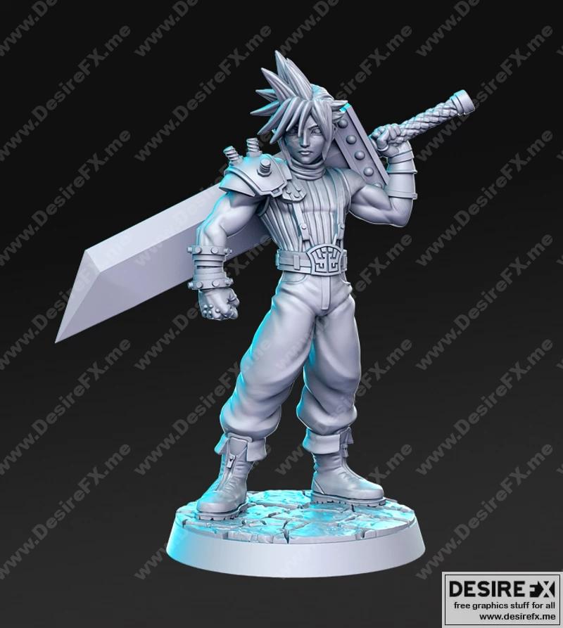 3D打印模型：赛博朋克装甲战士|Claude – 3D Print Model STL