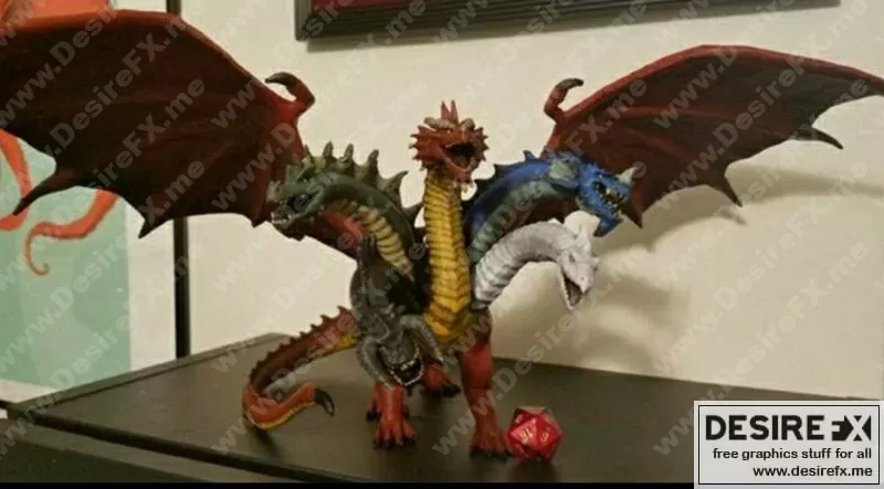 Tiamat 3D打印模型|Tiamat – 3D Print Model STL