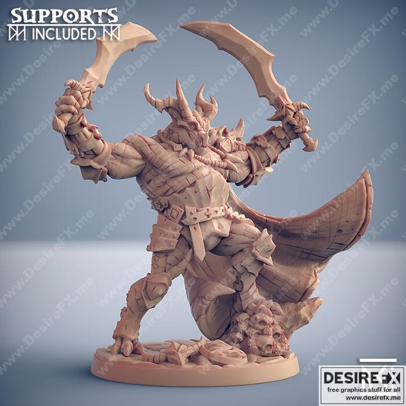 纳斯玛亚克：毁灭者 3D打印模型|Nasmaraax the Destroyer – 3D Print Model STL