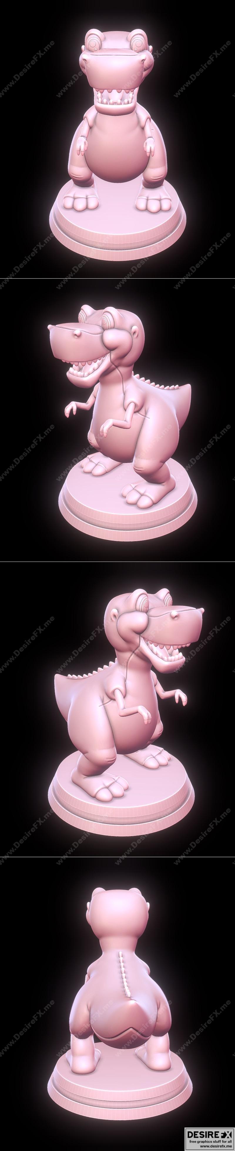 Chomper——《恐龙世界》3D打印模型|Chomper – The Land Before Time – 3D Print Model STL